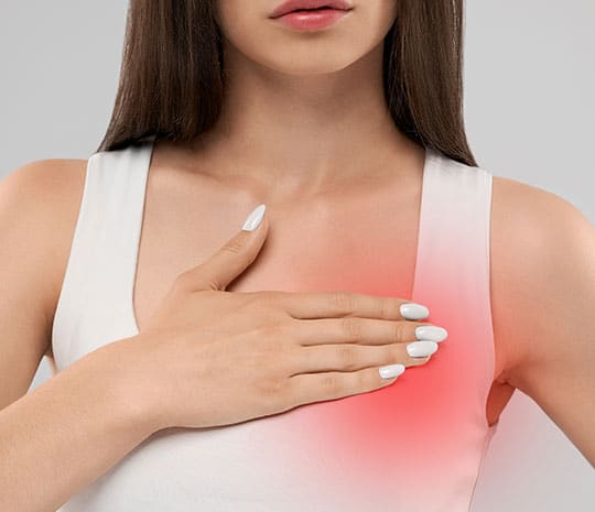 Types of breast implant injuries.