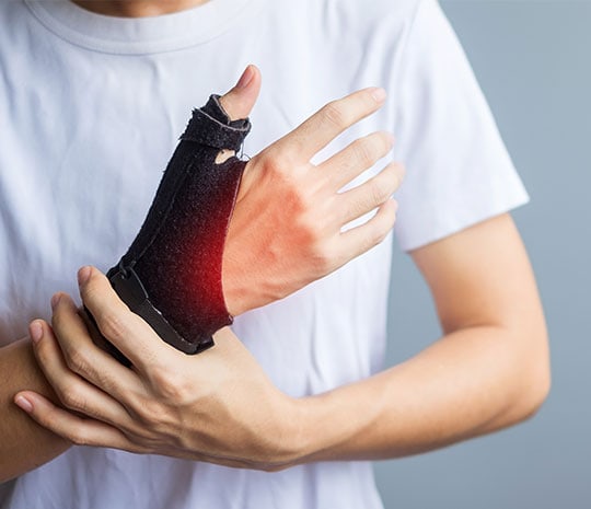 Types of car accident injuries.