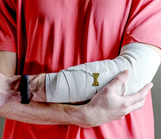 Types of pedestrian accident injuries.